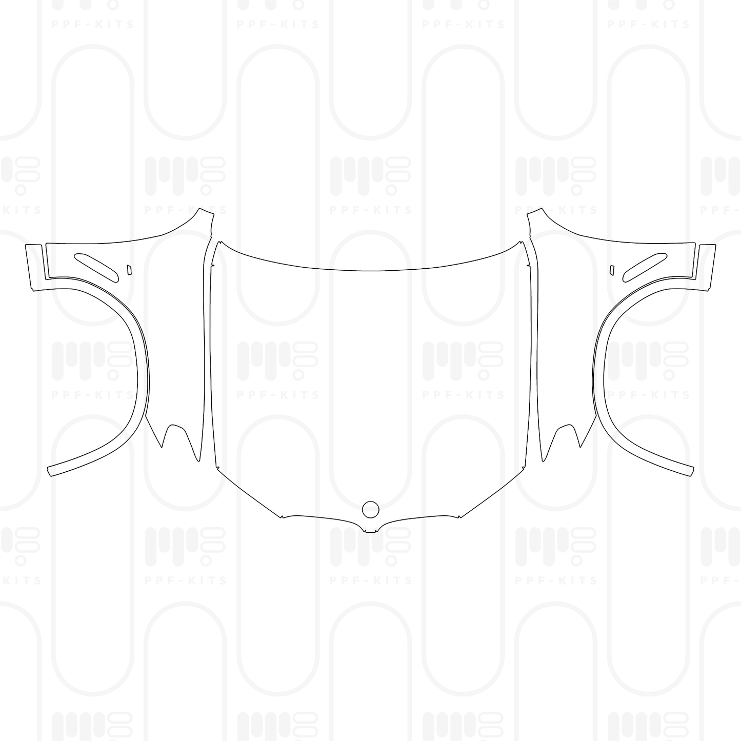 PPF prédécoupé BMW X3 Standard Wheelbase M40i 2024