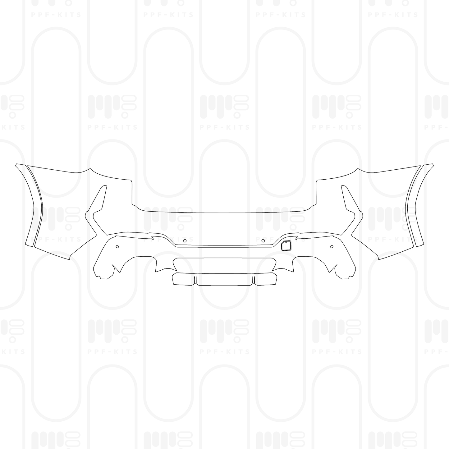 PPF prédécoupé BMW X3 Standard Wheelbase M40i 2024