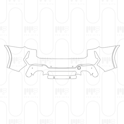 PPF prédécoupé BMW X3 Standard Wheelbase M40i 2024