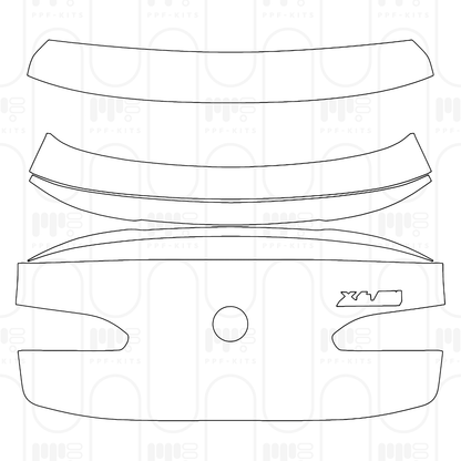 PPF prédécoupé BMW X4 M 2025