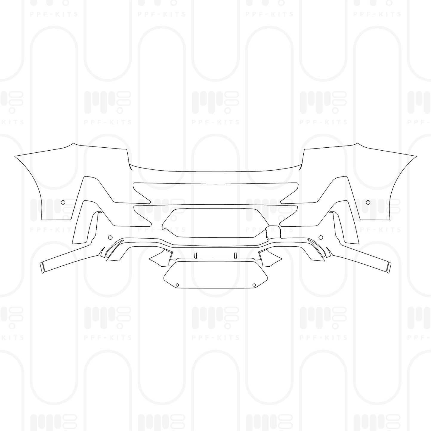 PPF prédécoupé BMW X4 M 2025