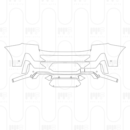 PPF prédécoupé BMW X4 M 2025