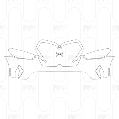 PPF prédécoupé BMW X4 xLine 2025