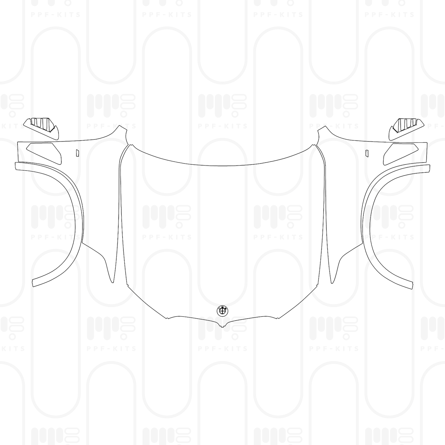 PPF prédécoupé BMW X5 Standard Wheelbase M60i 2025