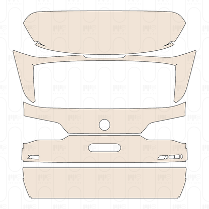 PPF prédécoupé BMW X5 Standard Wheelbase M60i 2024