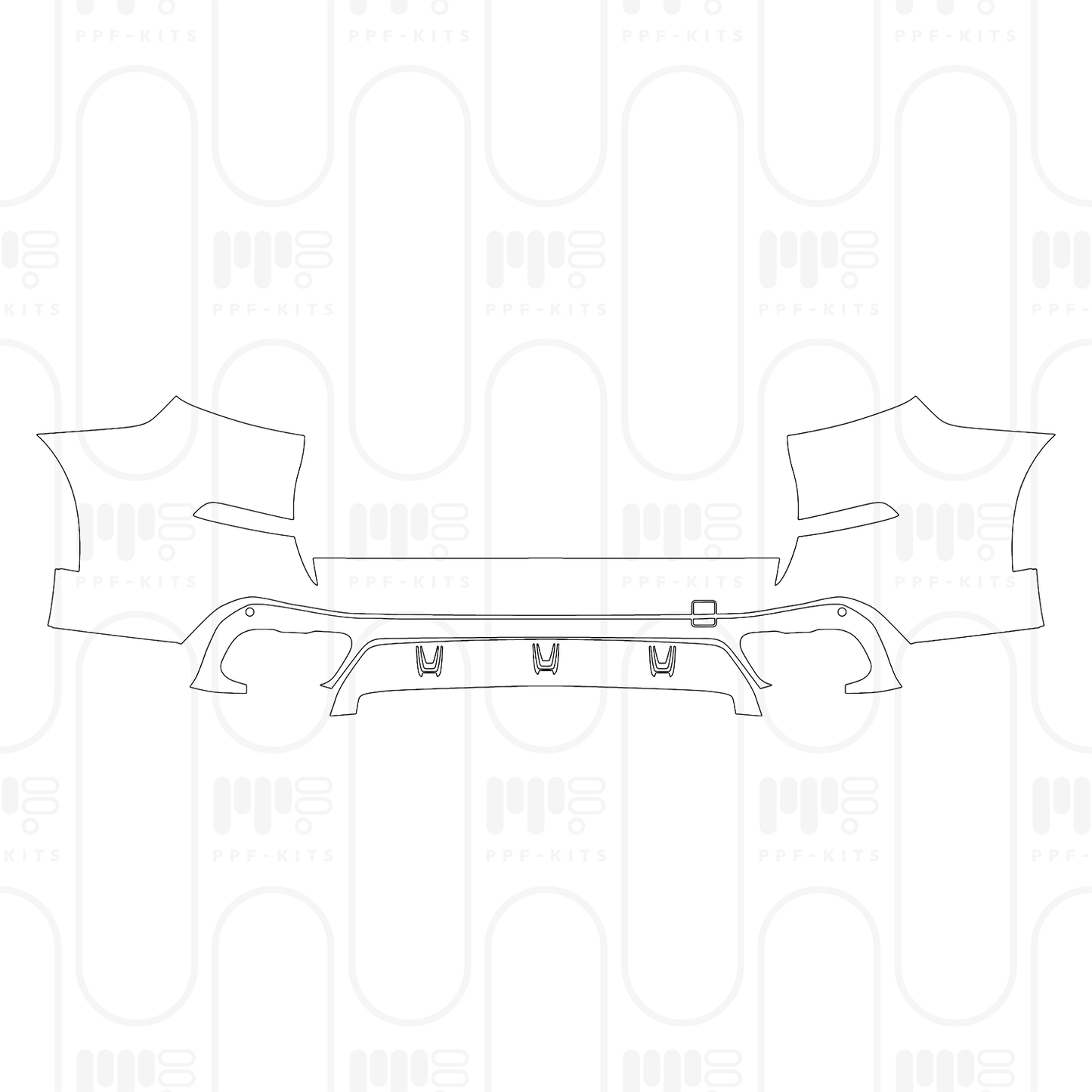 PPF prédécoupé BMW X5 Standard Wheelbase M60i 2025