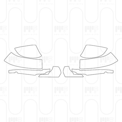 PPF prédécoupé BMW X5 Standard Wheelbase M60i 2025