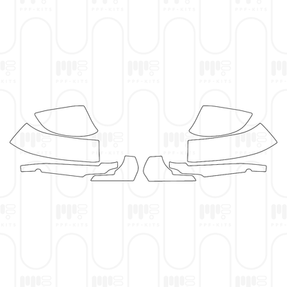 PPF prédécoupé BMW X5 Standard Wheelbase M60i 2025