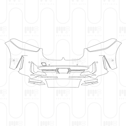 PPF prédécoupé BMW X5 Standard Wheelbase xLine 2024