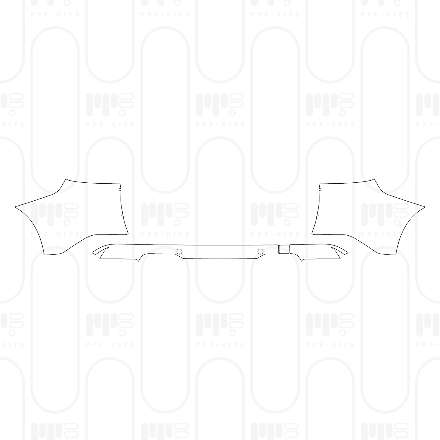 PPF prédécoupé BMW X5 Standard Wheelbase xLine 2024