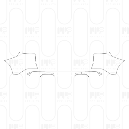 PPF prédécoupé BMW X5 Standard Wheelbase xLine 2024