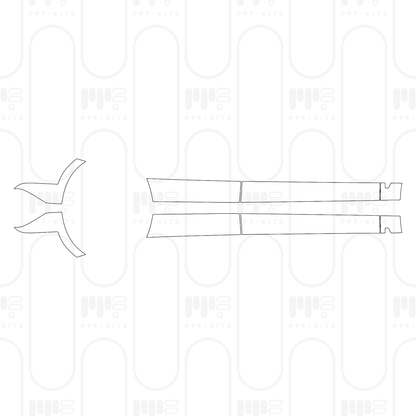 PPF prédécoupé BMW X5 Standard Wheelbase xLine 2024