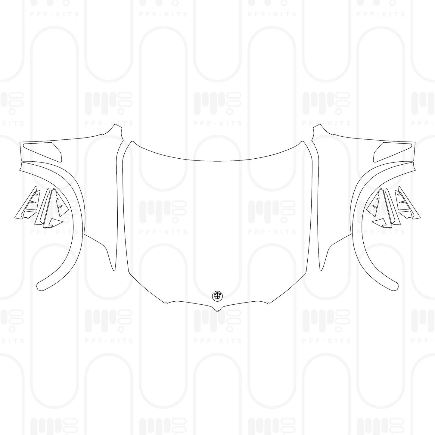 PPF prédécoupé BMW X5 M Competition 2025