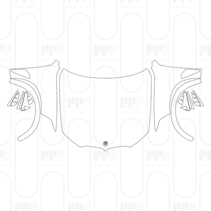 PPF prédécoupé BMW X5 M Competition 2025