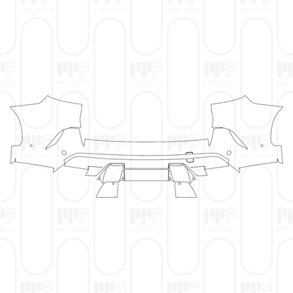 PPF prédécoupé BMW X5 M Competition 2025