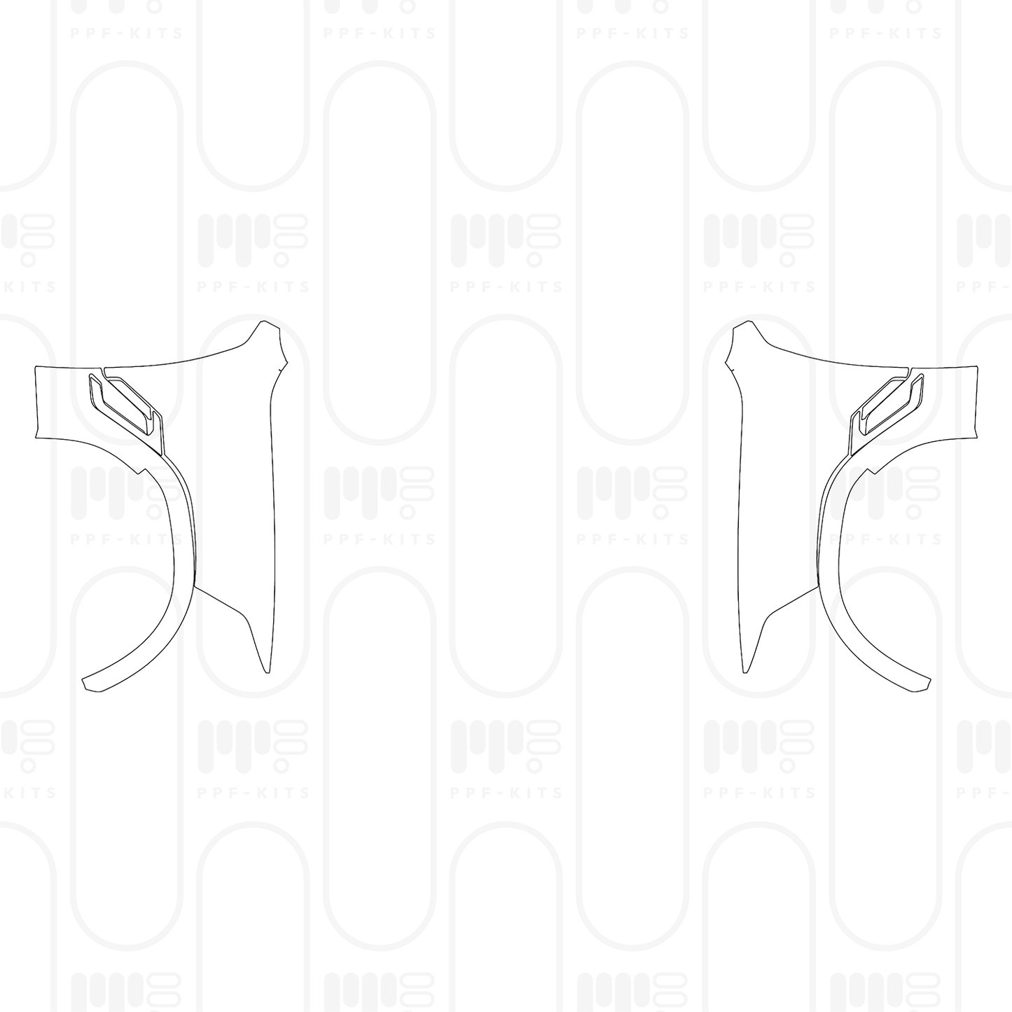 PPF prédécoupé BMW X6 M Competition 2024