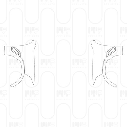 PPF prédécoupé BMW X6 M Competition 2024