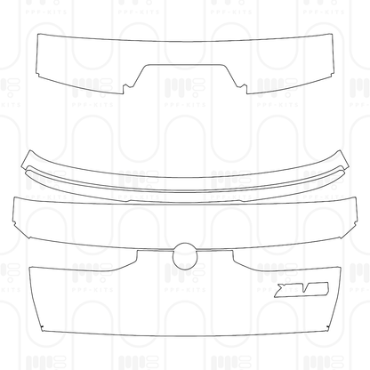 PPF prédécoupé BMW X6 M Competition 2024