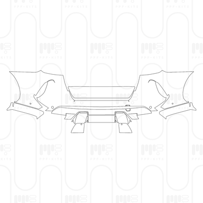 PPF prédécoupé BMW X6 M Competition 2024