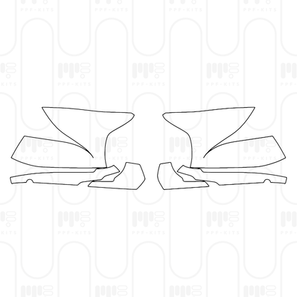 PPF prédécoupé BMW X6 M Competition 2024