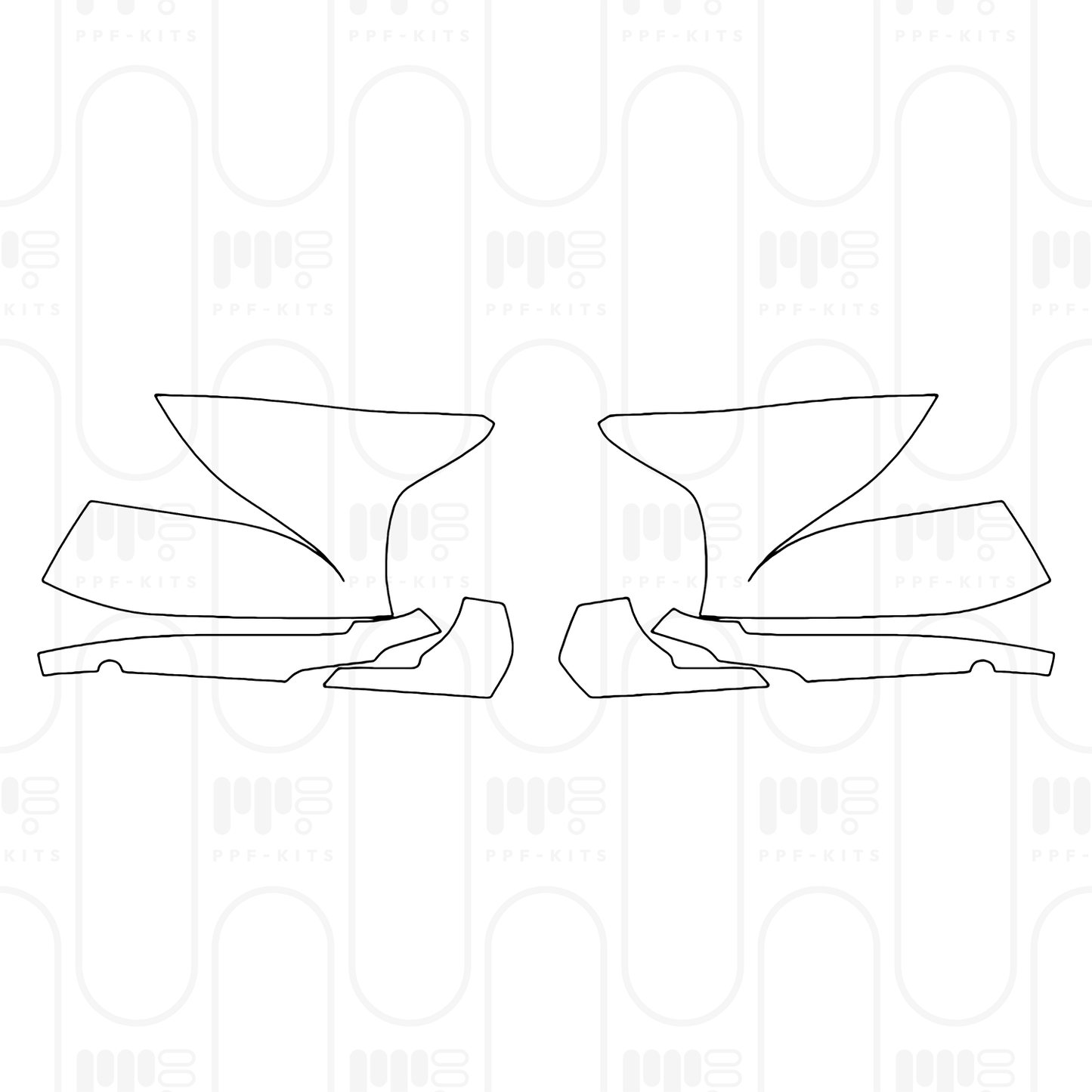 PPF prédécoupé BMW X6 M Competition 2024