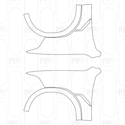 PPF prédécoupé BMW X6 M Sport 2024