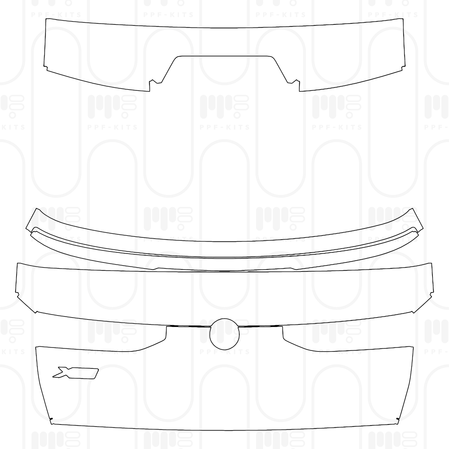 PPF prédécoupé BMW X6 M60i 2025