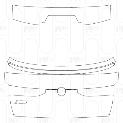 PPF prédécoupé BMW X6 M60i 2025