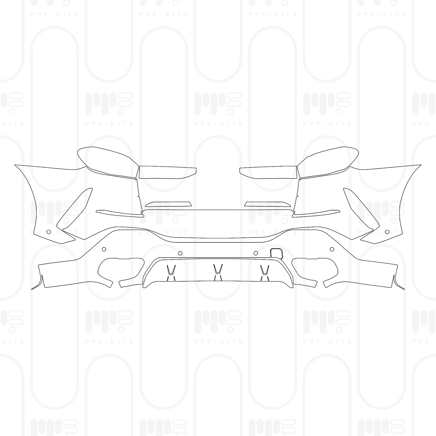 PPF prédécoupé BMW X6 M Sport 2024