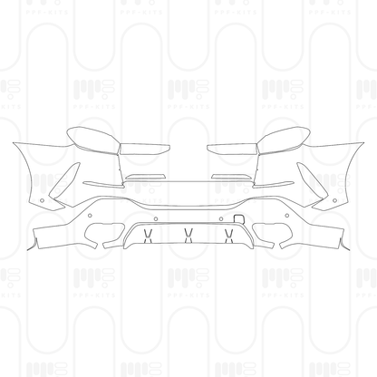 PPF prédécoupé BMW X6 M Sport 2024