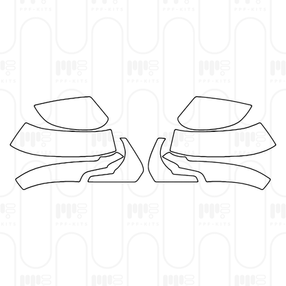 PPF prédécoupé BMW X6 M Sport 2024