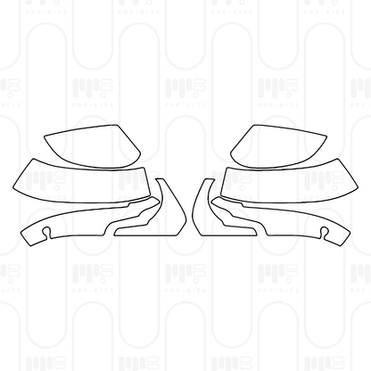 PPF prédécoupé BMW X6 M Sport 2024