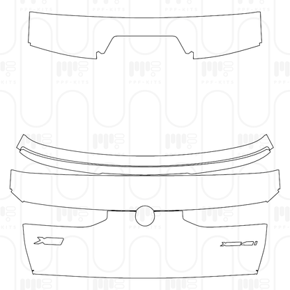 PPF prédécoupé BMW X6 M Sport 2024