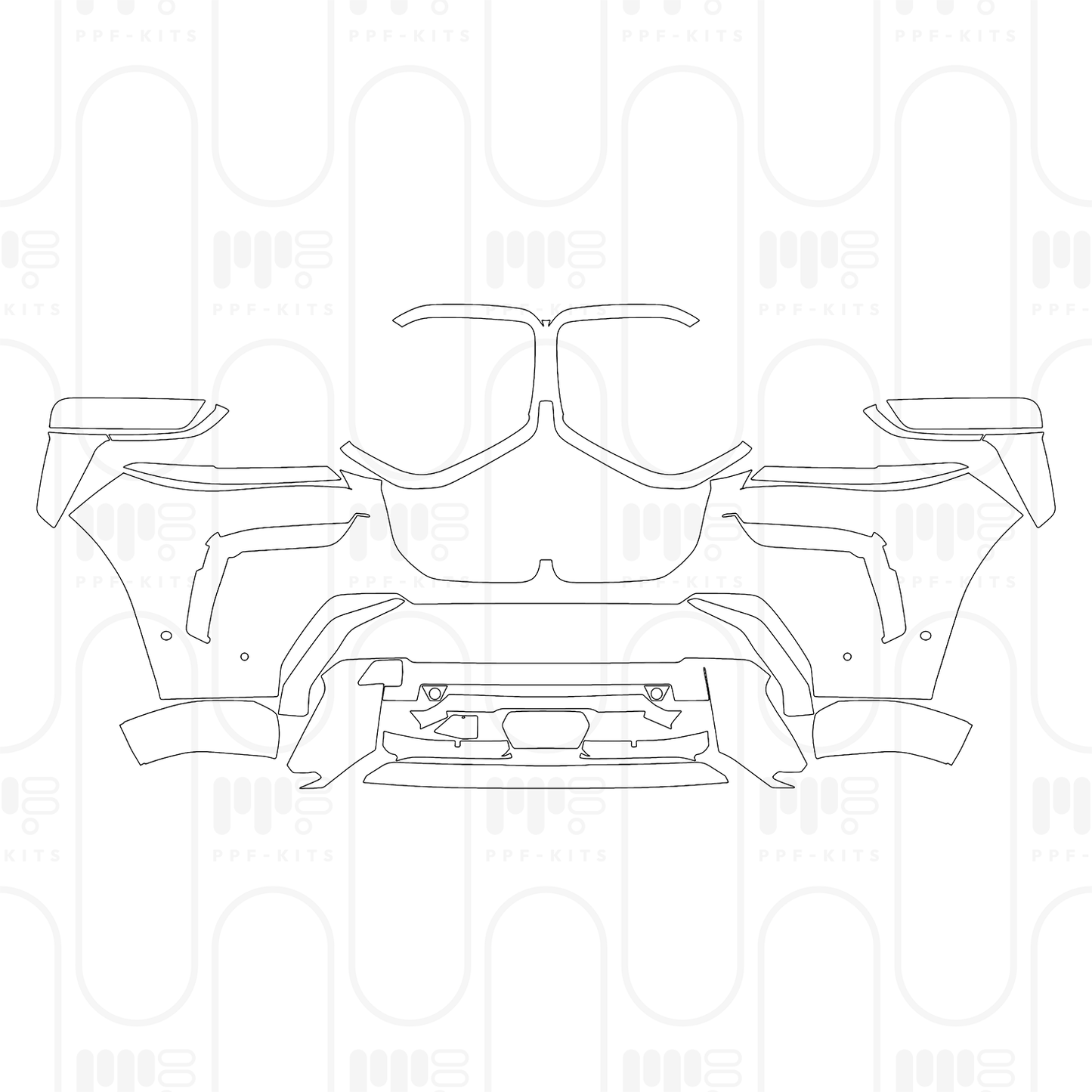 PPF prédécoupé BMW X7 M60i 2025