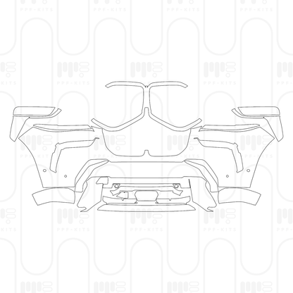 PPF prédécoupé BMW X7 M60i 2025