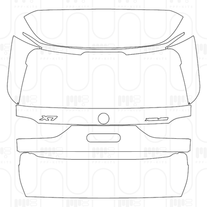 PPF prédécoupé BMW X7 Luxury 2025
