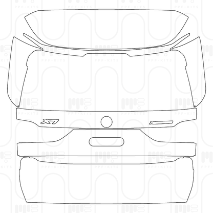PPF prédécoupé BMW X7 Luxury 2025