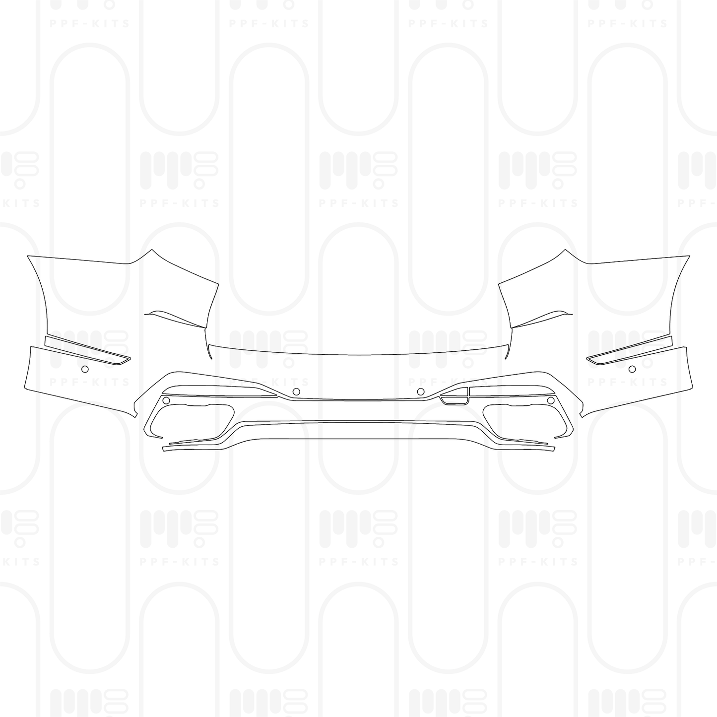 PPF prédécoupé BMW X7 M60i 2025