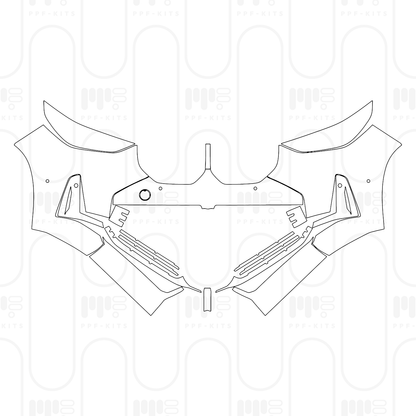 PPF prédécoupé BMW X3 Standard Wheelbase M50 xDrive 2025