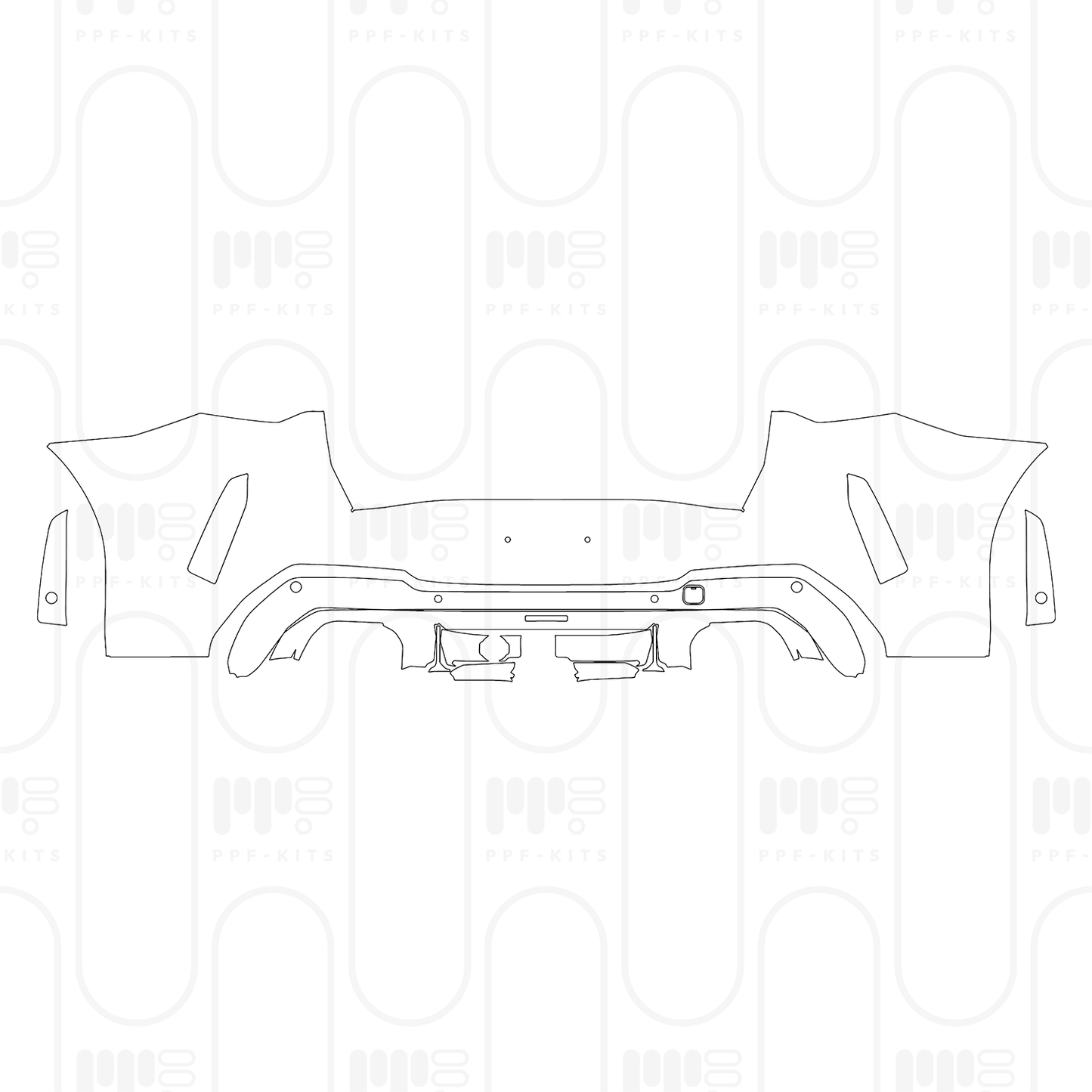 PPF prédécoupé BMW X3 Standard Wheelbase M50 xDrive 2025