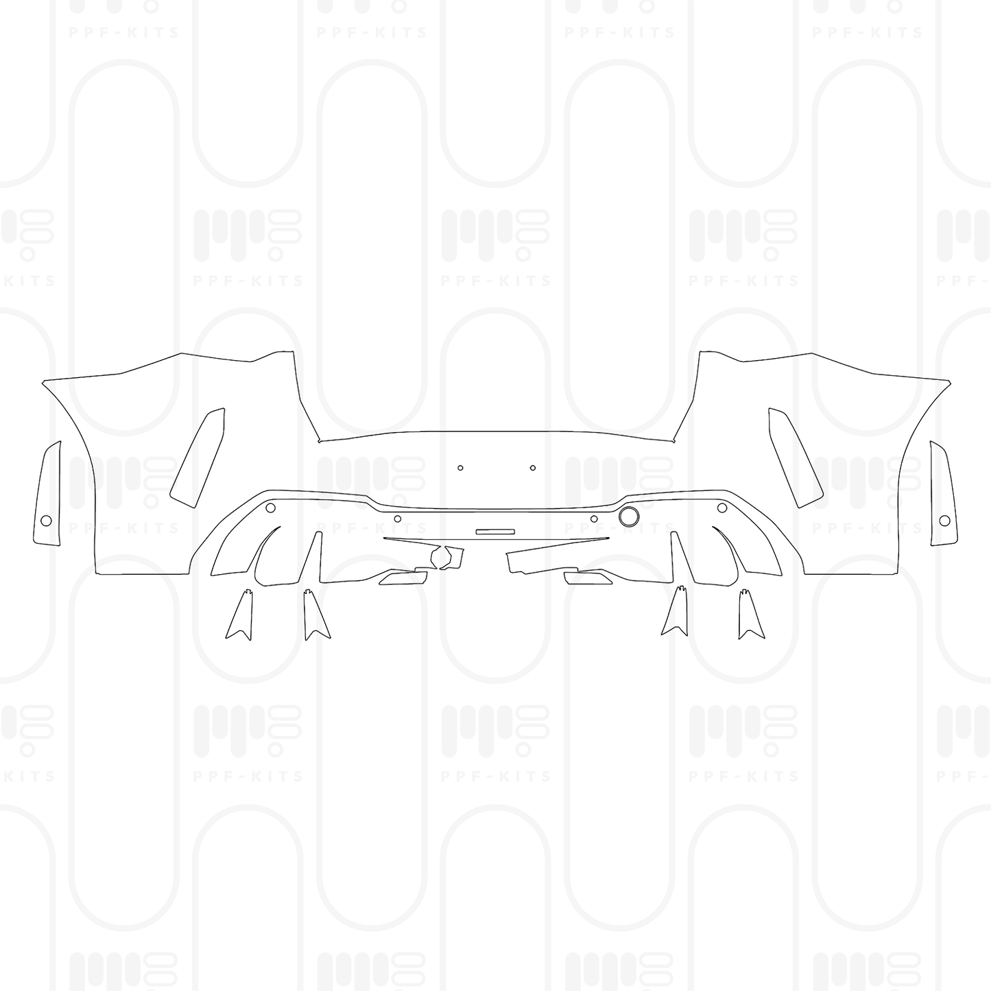 PPF prédécoupé BMW X3 Standard Wheelbase M Sport 2025