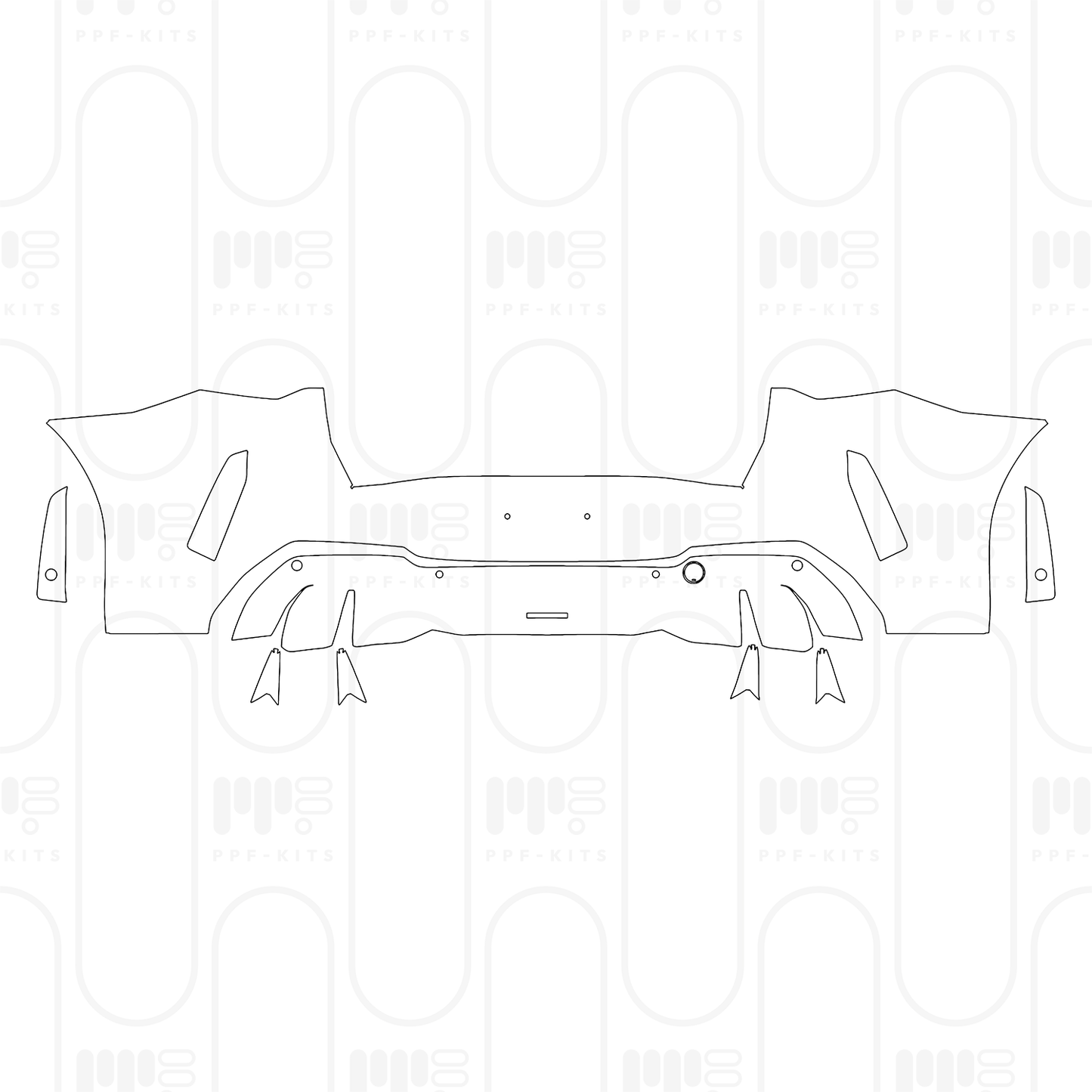 PPF prédécoupé BMW X3 Standard Wheelbase M Sport 2025