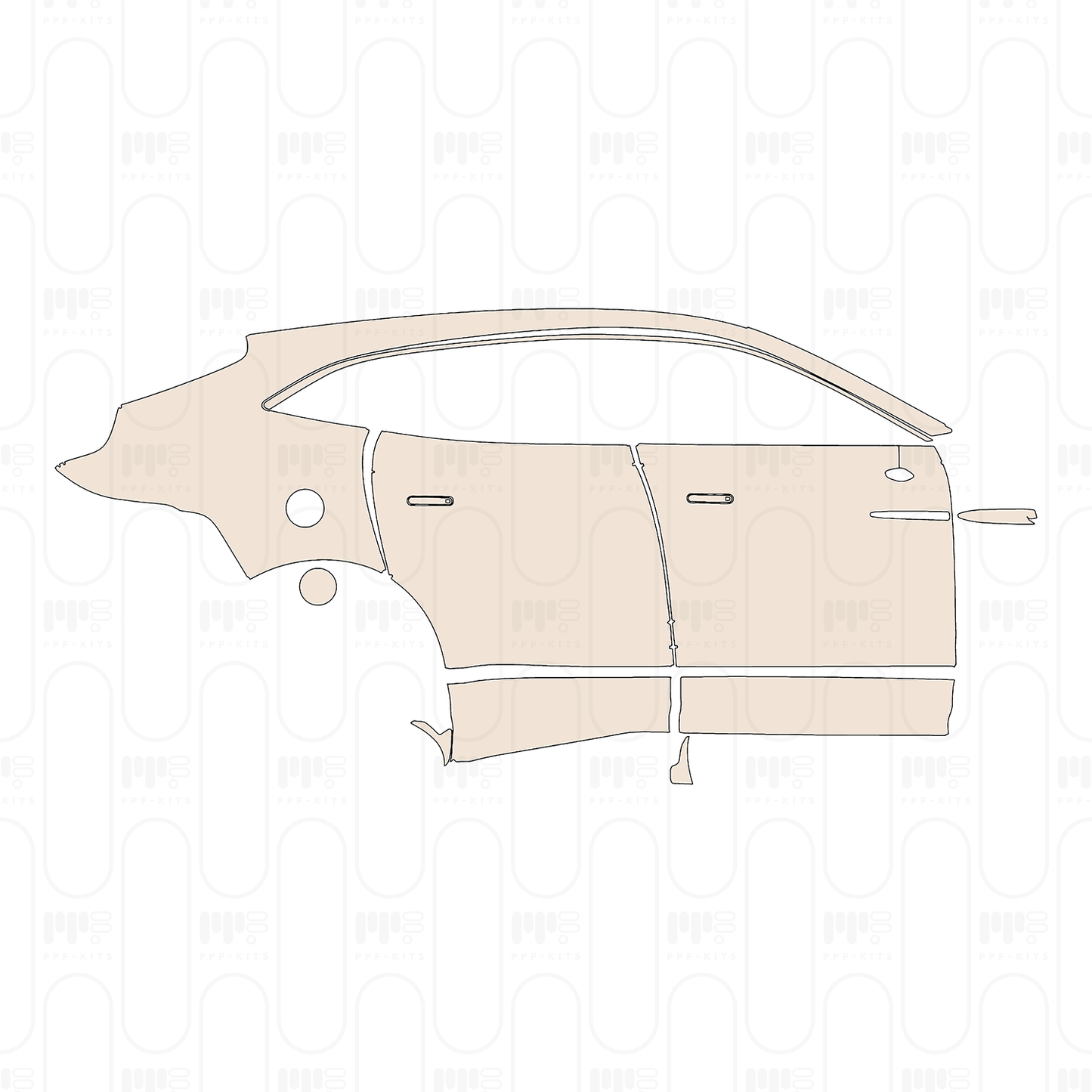 PPF prédécoupé Aston Martin DBX S 2026