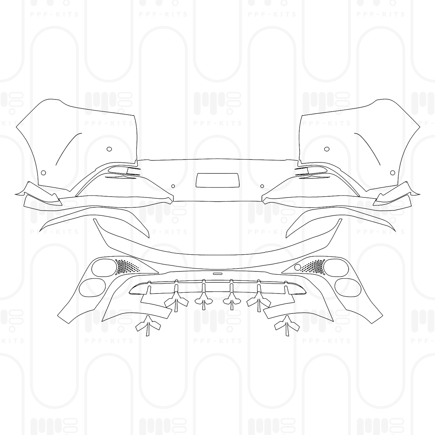 PPF prédécoupé Aston Martin DBX S 2026