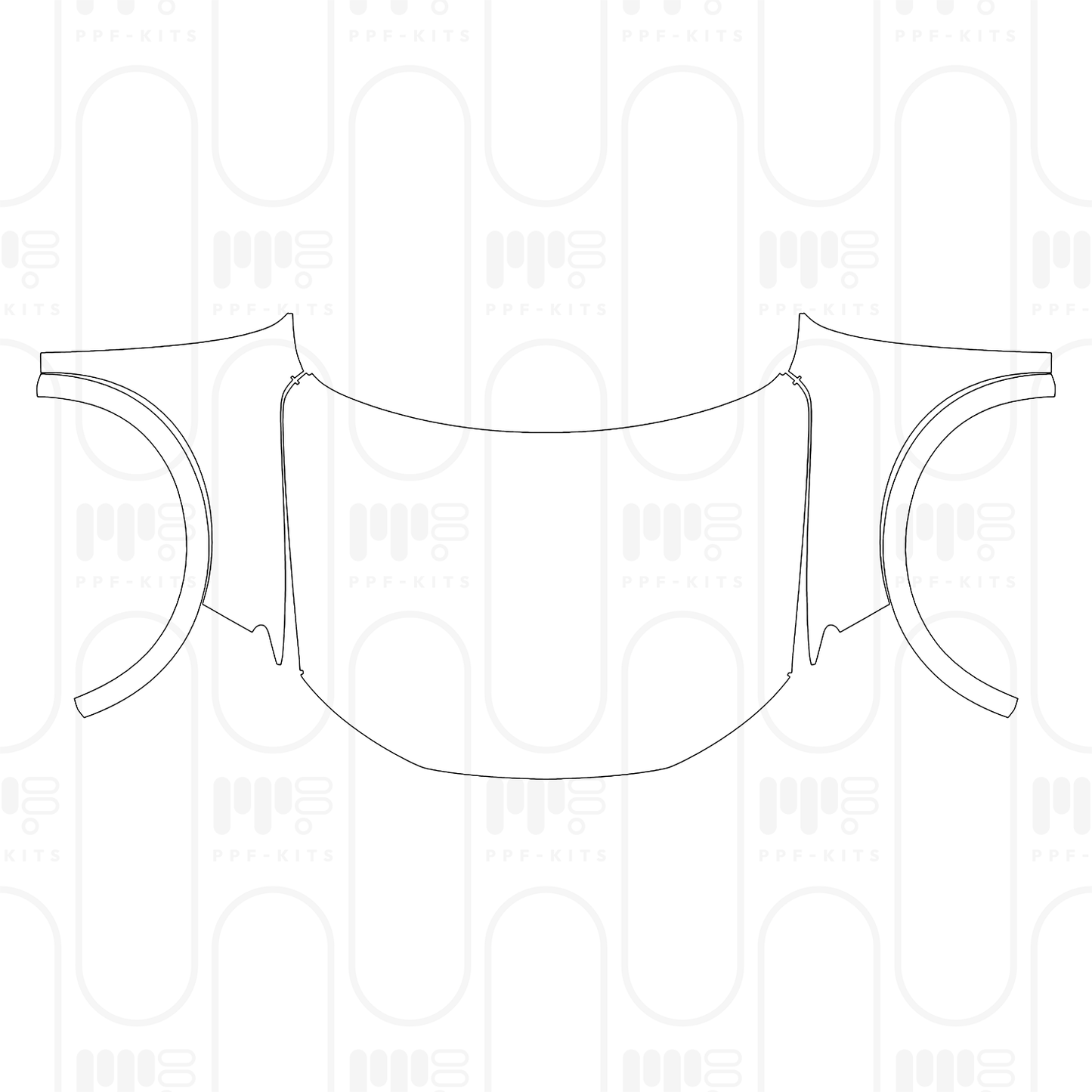 PPF prédécoupé Audi Q6 e-tron Sportback S-Line 2026