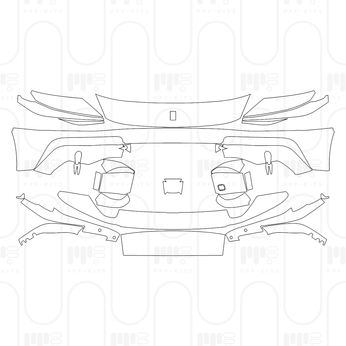 PPF prédécoupé Ferrari 12Cilindri Coupe 2026