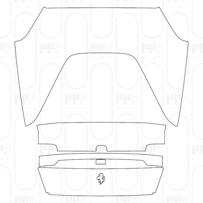 PPF prédécoupé Ferrari 12Cilindri Coupe 2026