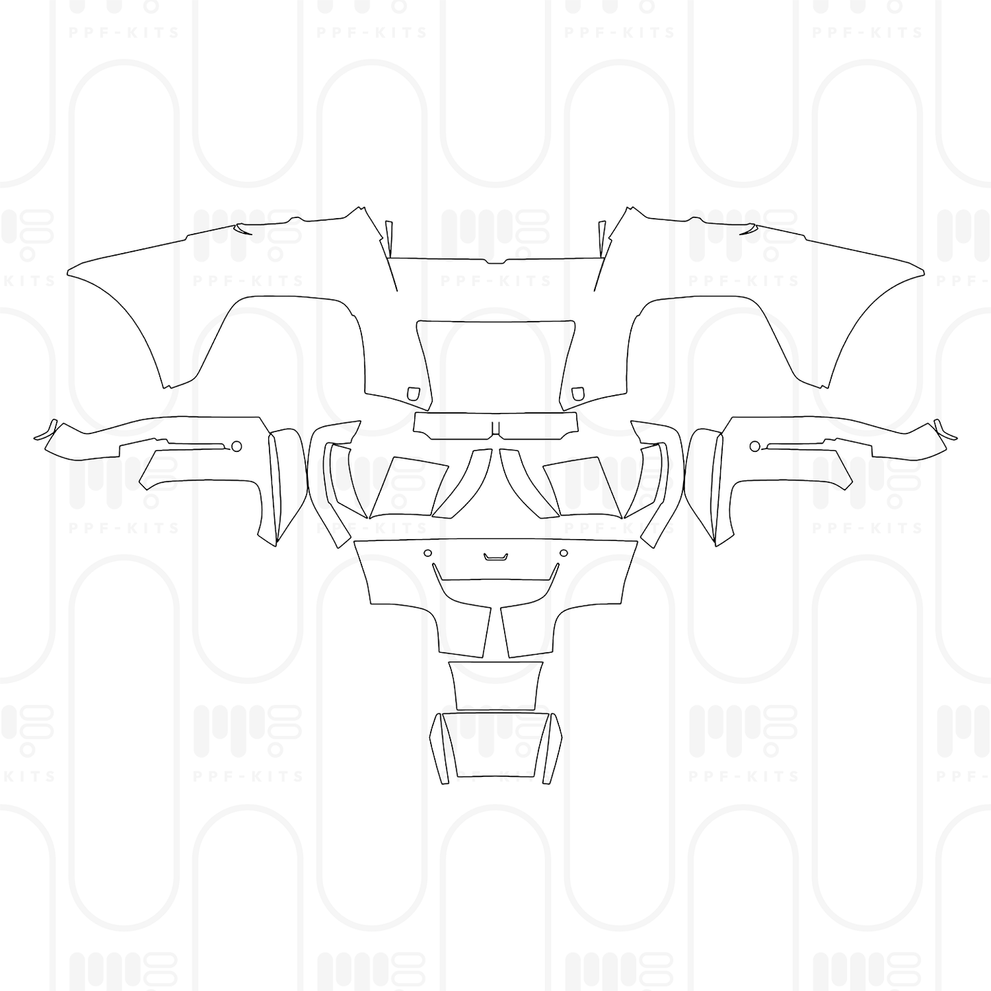 PPF prédécoupé Ferrari 12Cilindri Coupe 2026