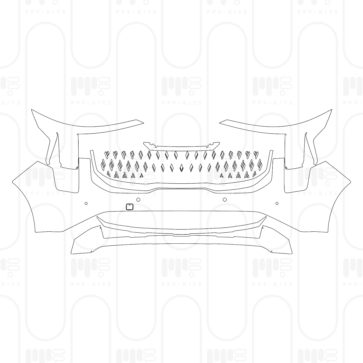 PPF prédécoupé KIA Carnival (US) EX 2026