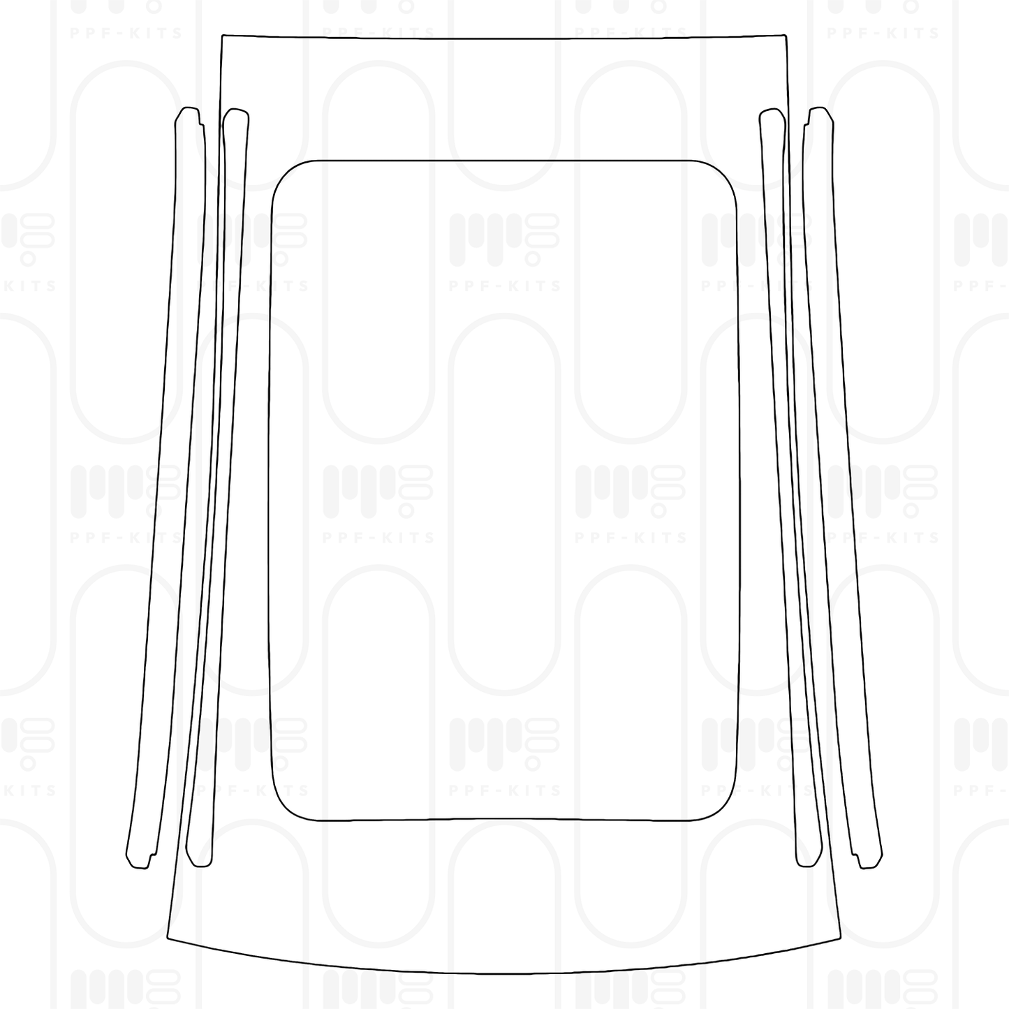 PPF prédécoupé Porsche Macan Electric GTS 2026